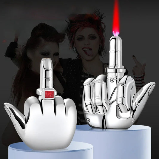 Funny Middle Finger Torch Lighter